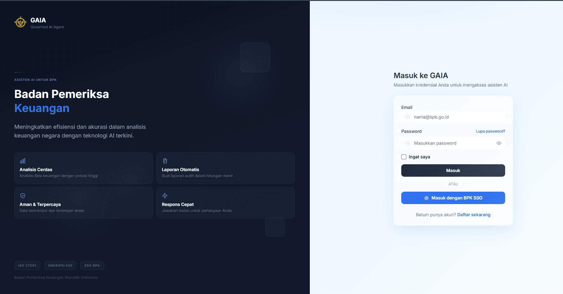 GAIA - Governed AI Agent